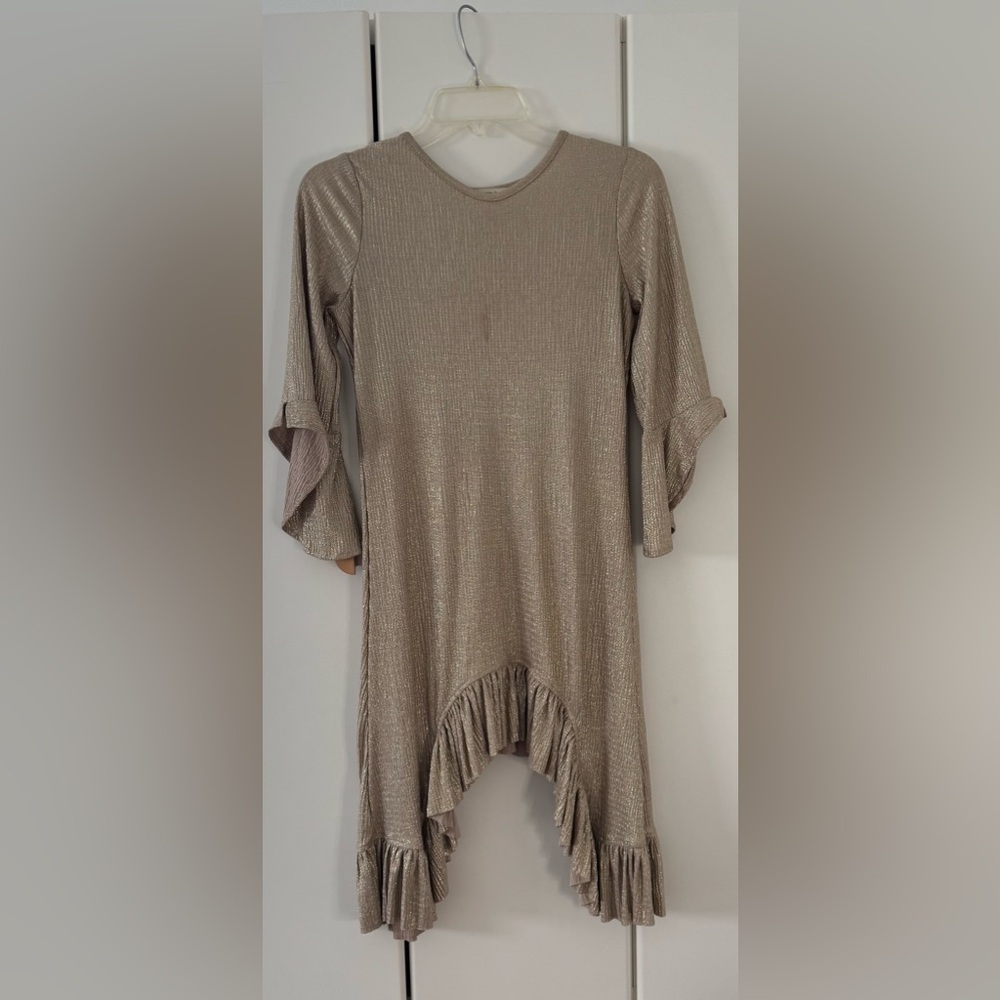 Joyfolie Mia Joy Dress in Gold